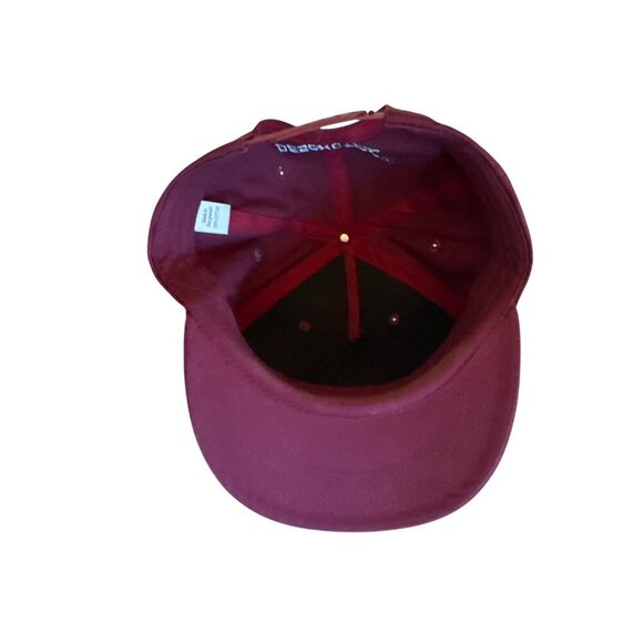 Deschutes Brewery Maroon Snapback Hat 100% Cotton "It Comes With The Territory" - Picture 5 of 6
